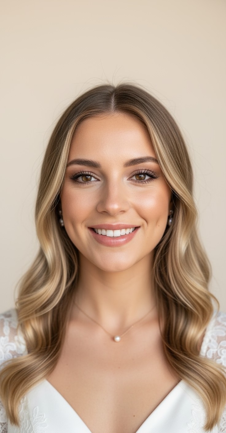 After Waves Hairstyle For Wedding